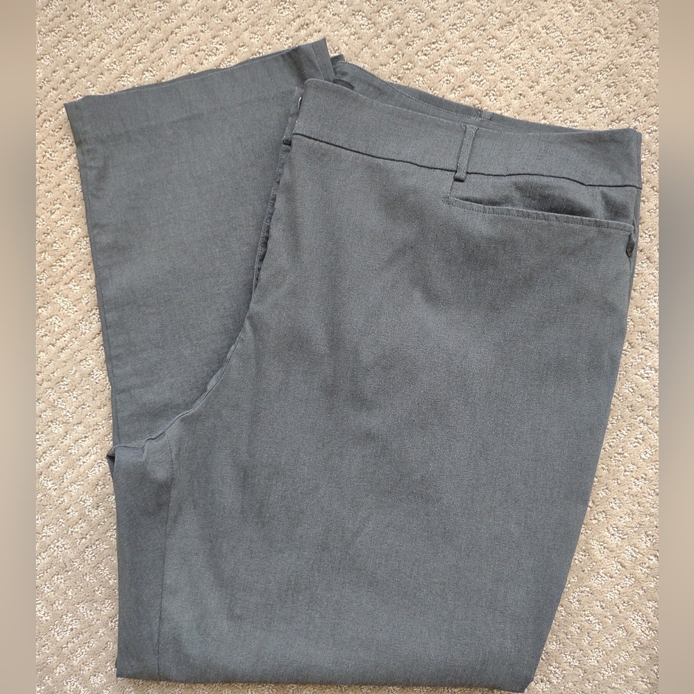 Lane Bryant gray pants - Picture 2 of 4